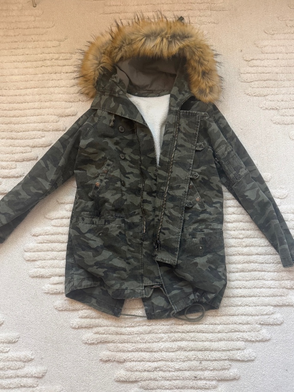 Capulet Camo Hooded Jacket